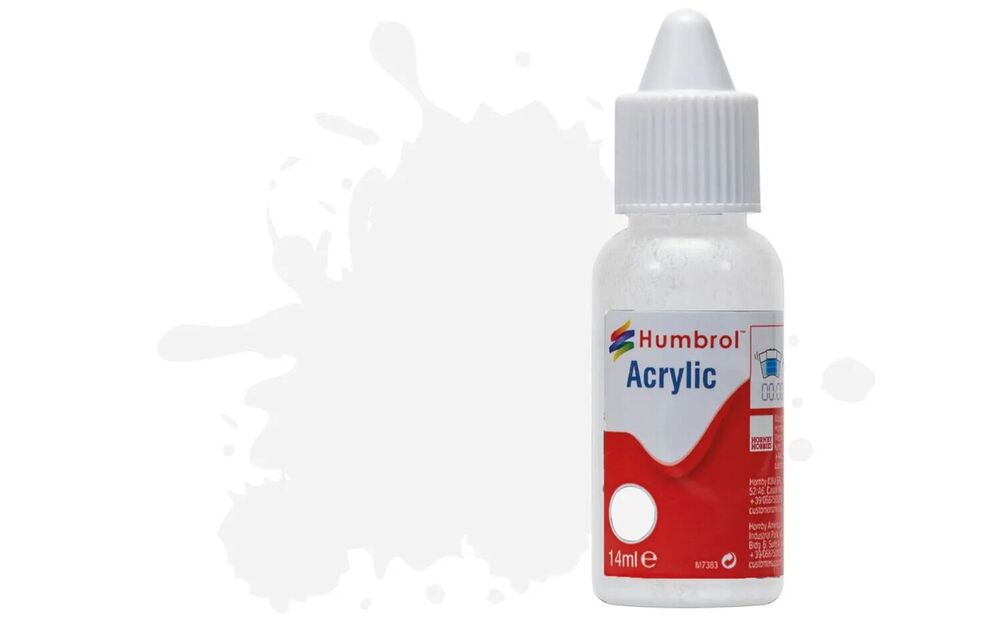 HUMBROL ACRYLIC DROPPER BOTTLE 14ML No 49 Matt Varnish