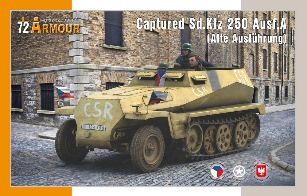 Captured Sd.Kfz 250 Ausf.A (Alte Ausf��hrung)