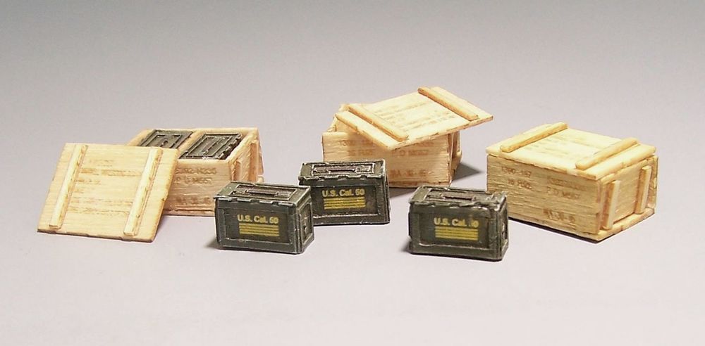 US  wooden ammunition boxes - Vietnam