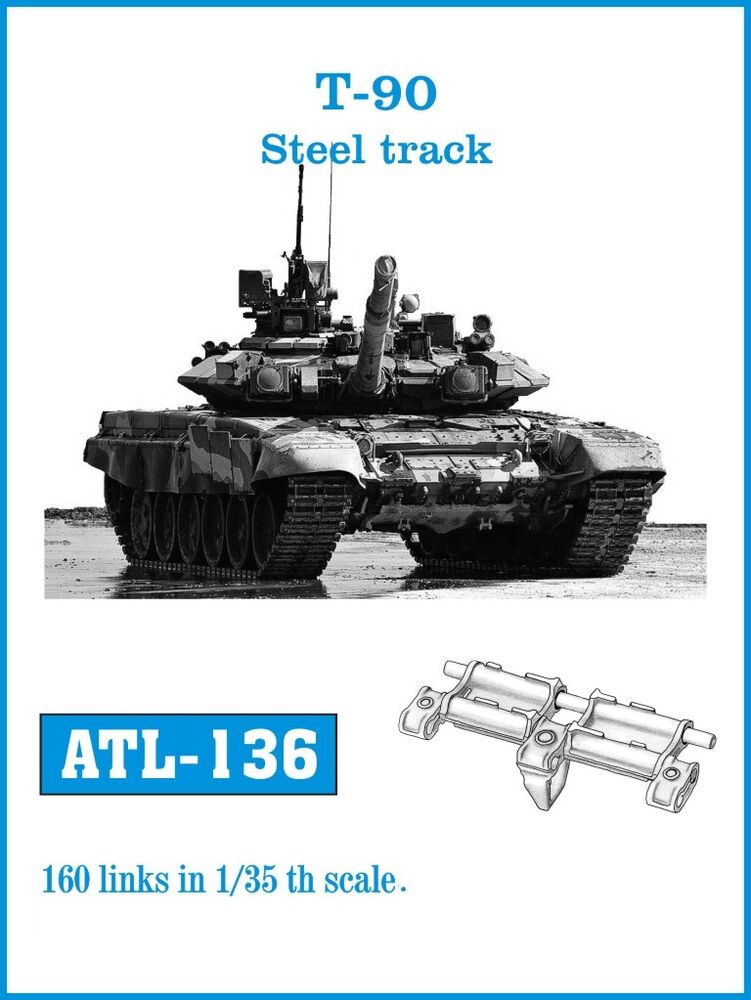 Tracks for T-90 Steel track