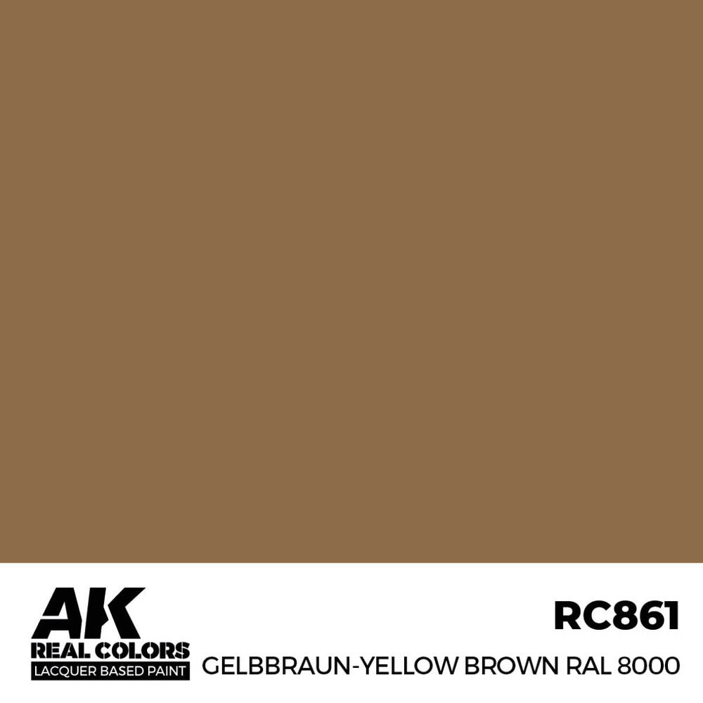 Gelbbraun-Yellow Brown RAL 8000 17 ml.