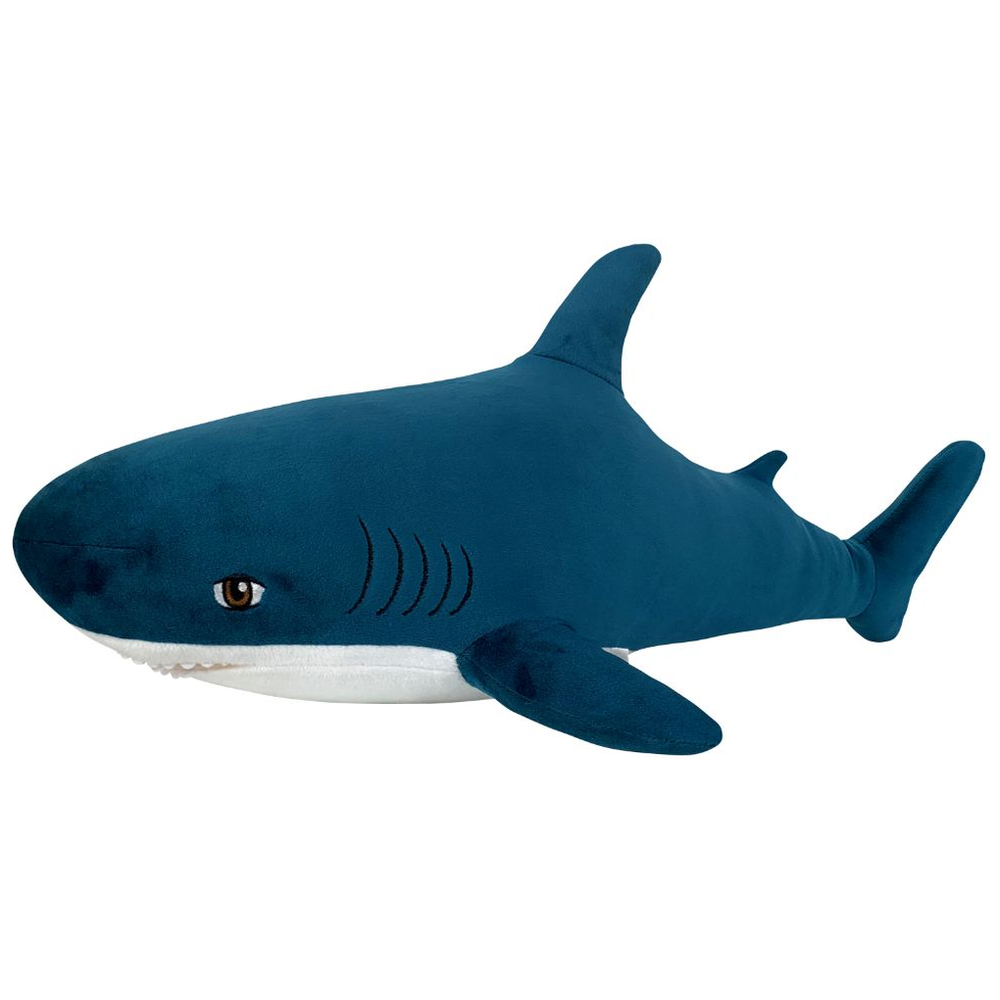 Plush toy WP MERCHANDISE Shark turquoise, 50 cm