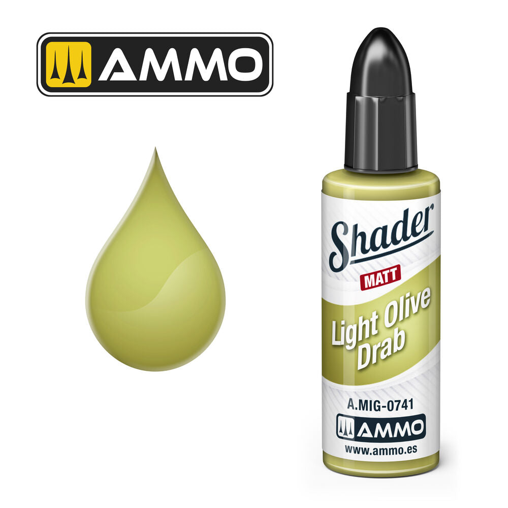 MATT SHADER Light Olive Draw
