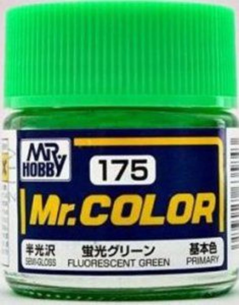 Mr Hobby -Gunze Mr. Color (10 ml) Fluorescent Green