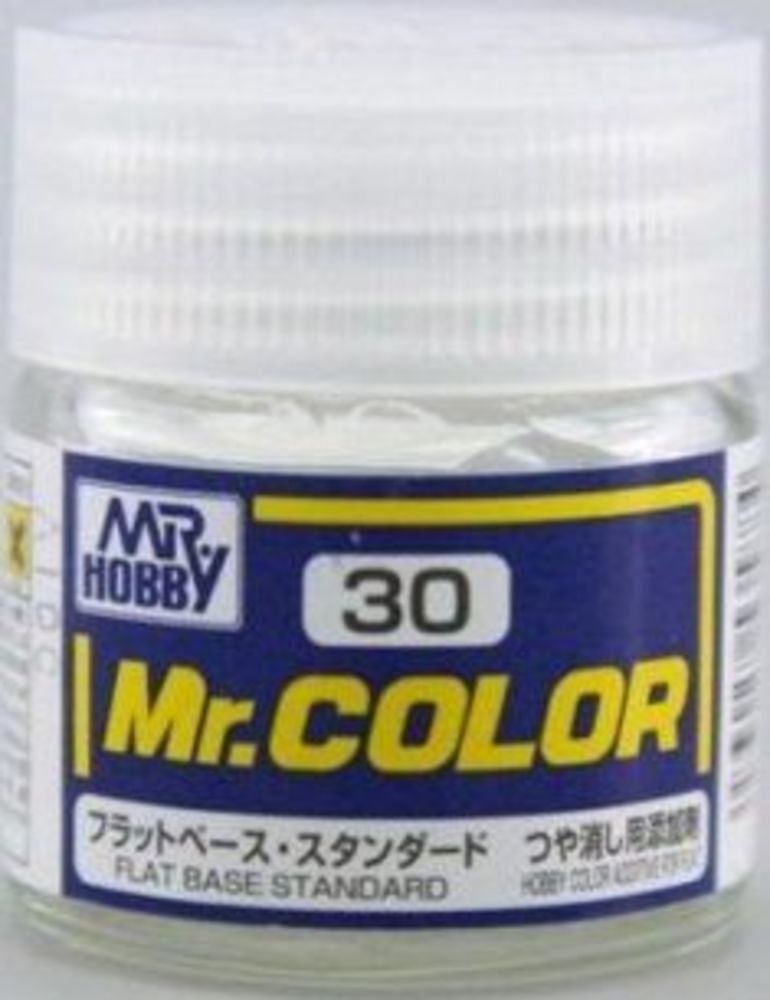 Mr Hobby -Gunze Mr. Color (10 ml) Flat Base