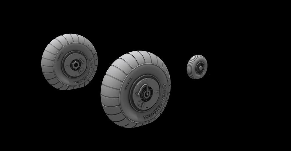 Junkers Ju 88A/C Wheels Early Type (Revell kits)