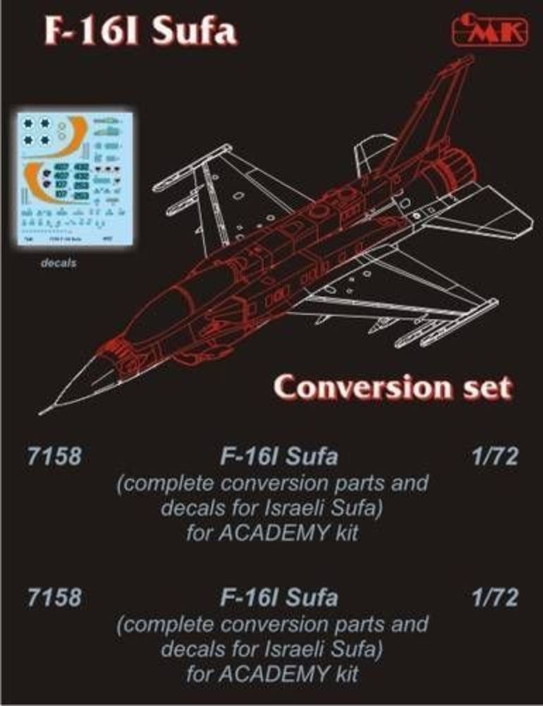 F-16D SUFA f��r Academy Bausatz