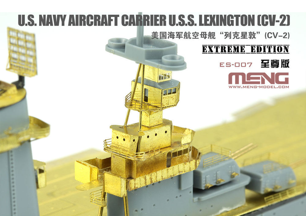 U.S. Navy Aircraft Carrier U.S.S. Lexington (Cv-2) Extreme Edition