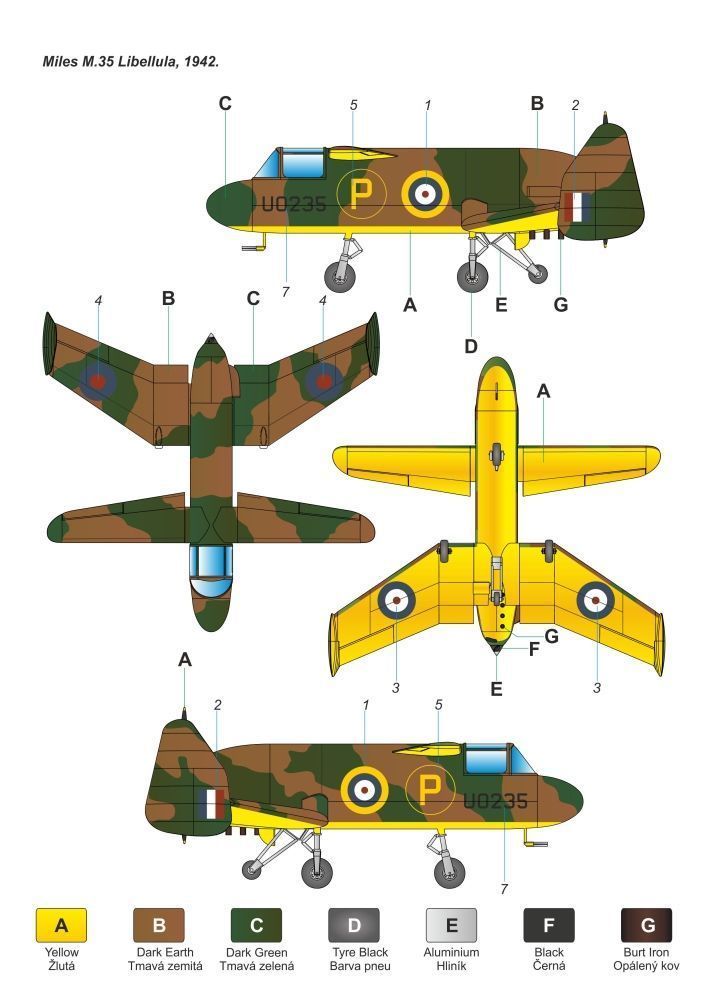 Miles M-35 Libellula