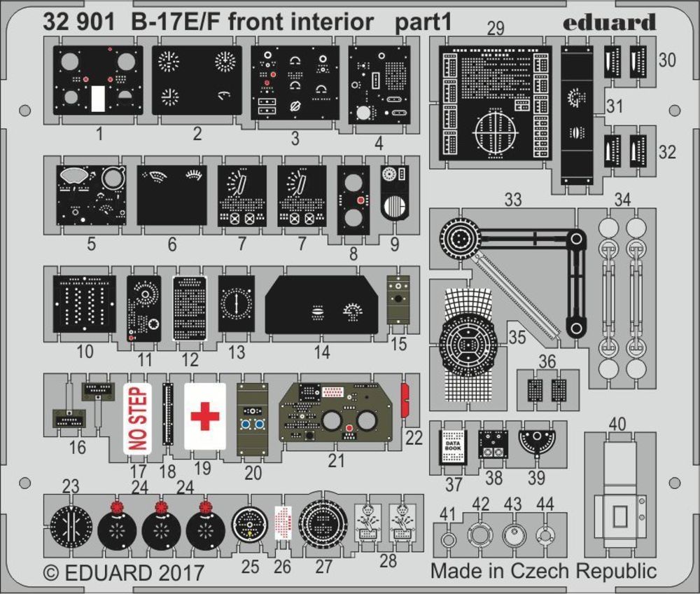 B-17E/F front interior for HKM