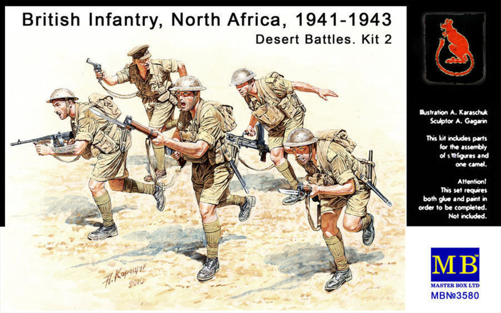 British Infantry North Africa Desert