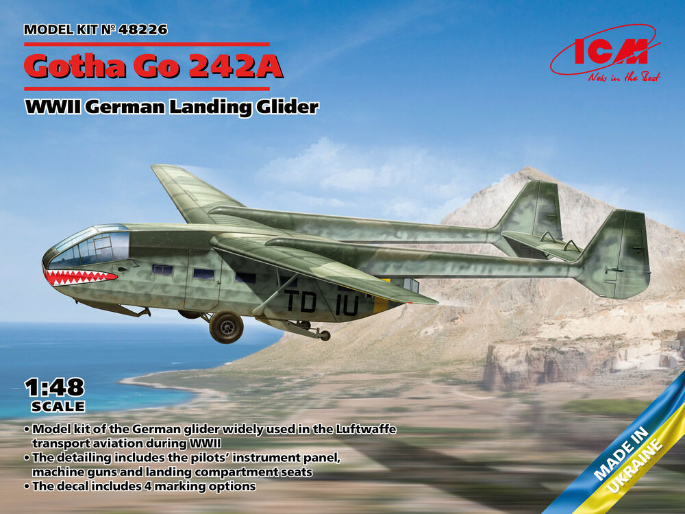 Gotha Go 242A, WWII German Landing Glider