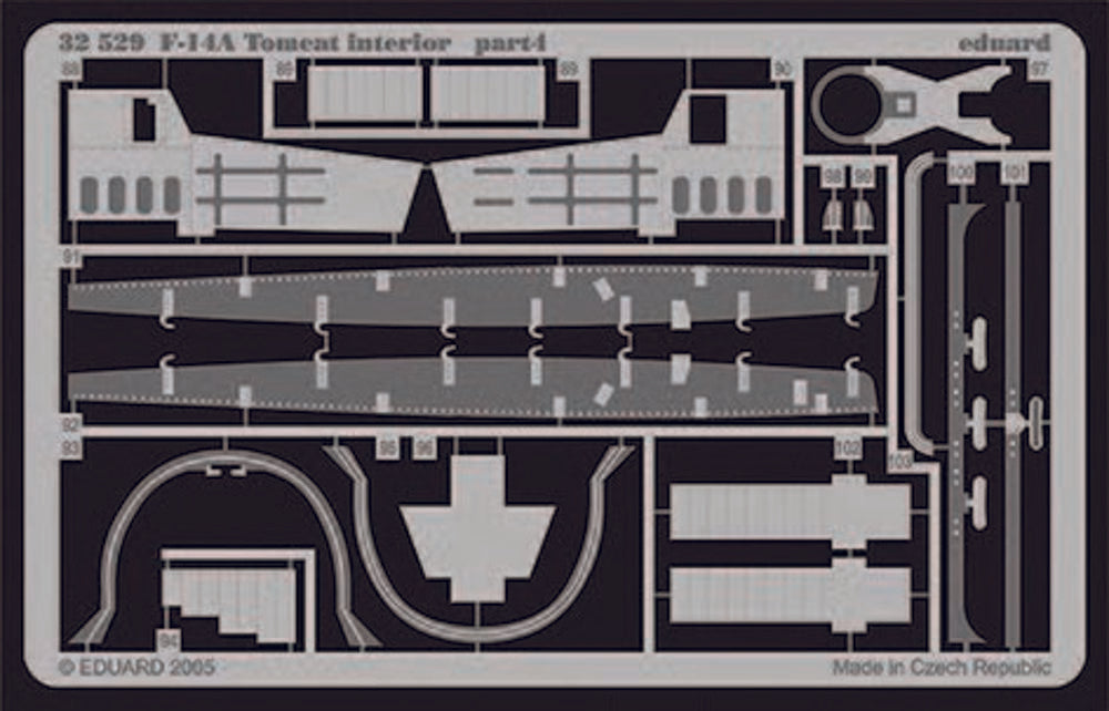 F-14A Tomcat interior f��r Tamiya-Bausatz