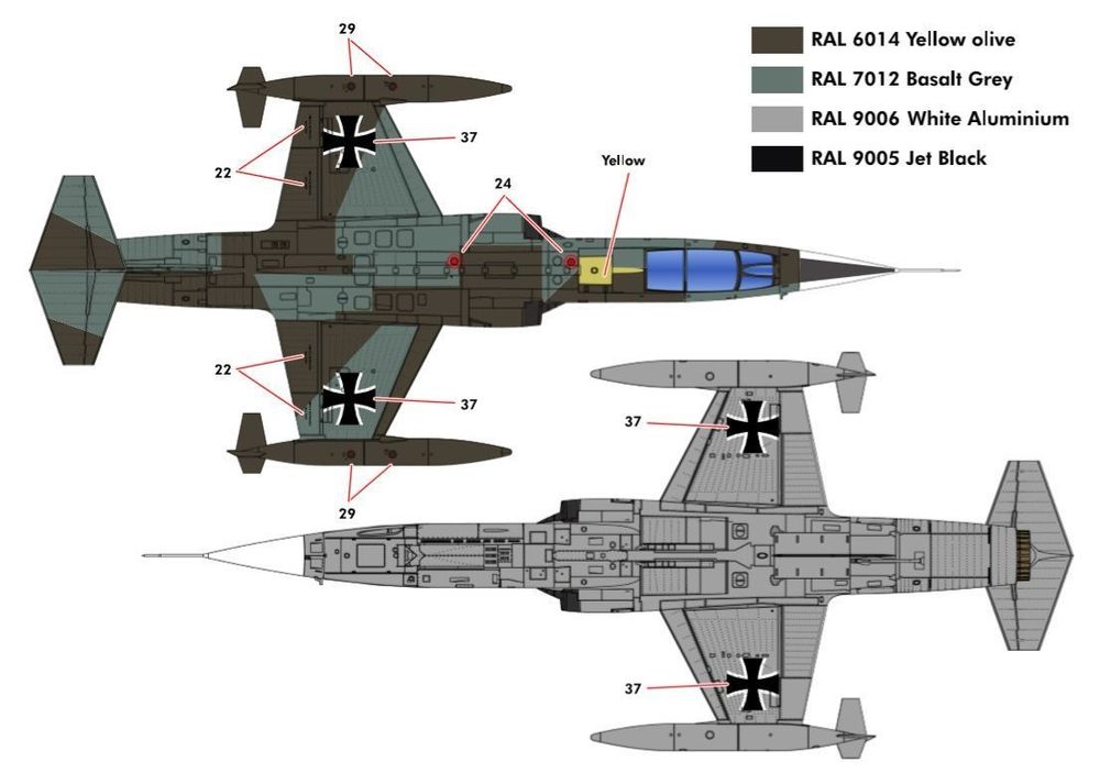 F-104G German Air Force and Marine