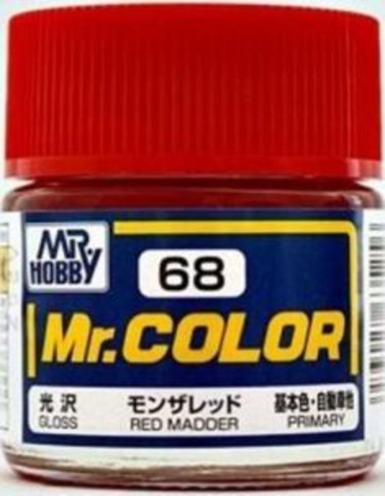 Mr Hobby -Gunze Mr. Color (10 ml) Madder Red