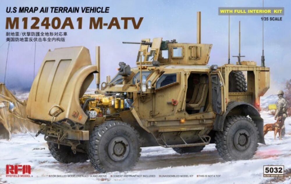 M-ATV (MRAP ALL TERRAIN VEHICLE) M1024A1