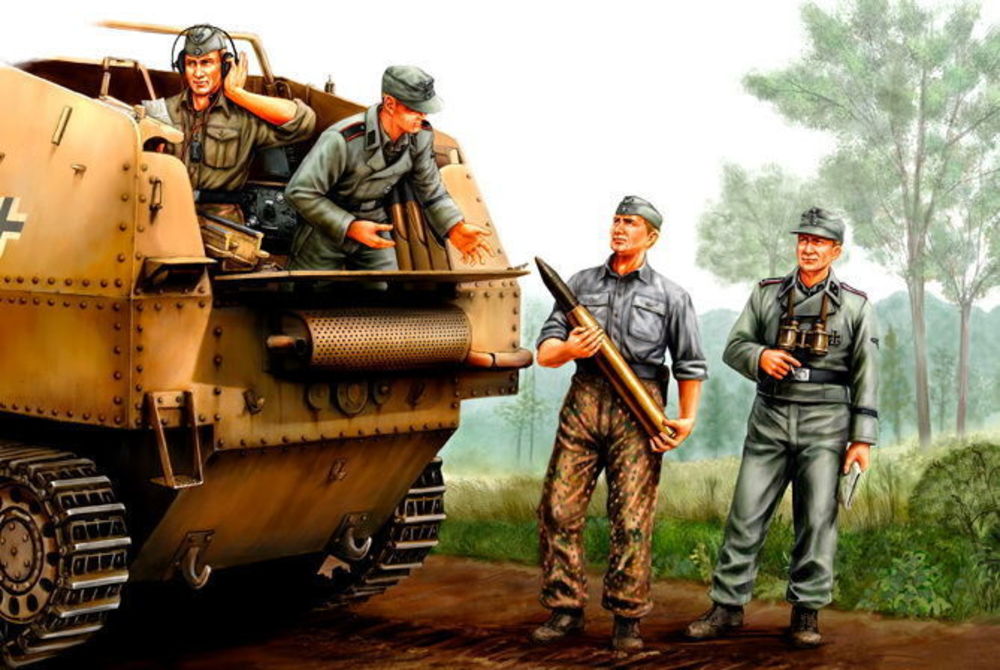 German SPG Crew