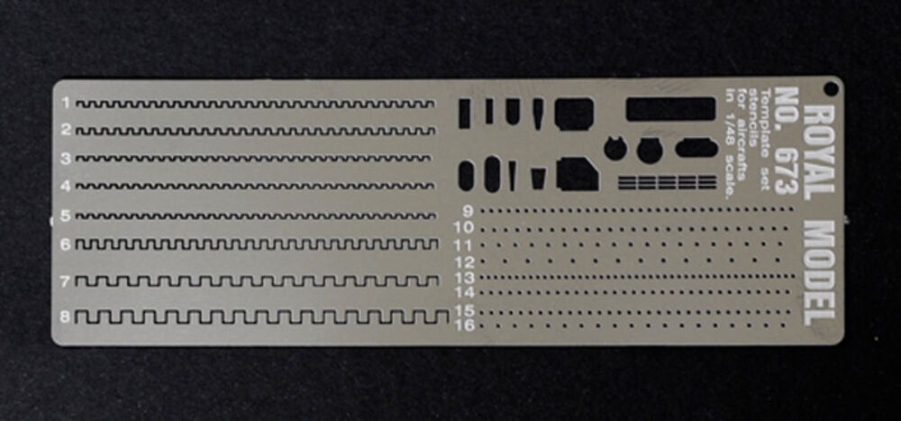 Templates set stencils (Airplanes