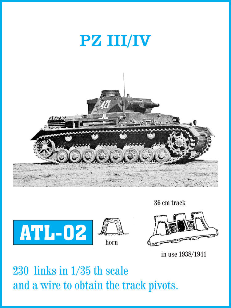 Tracks for Pz III (A-G) / Pz IV (A-D)