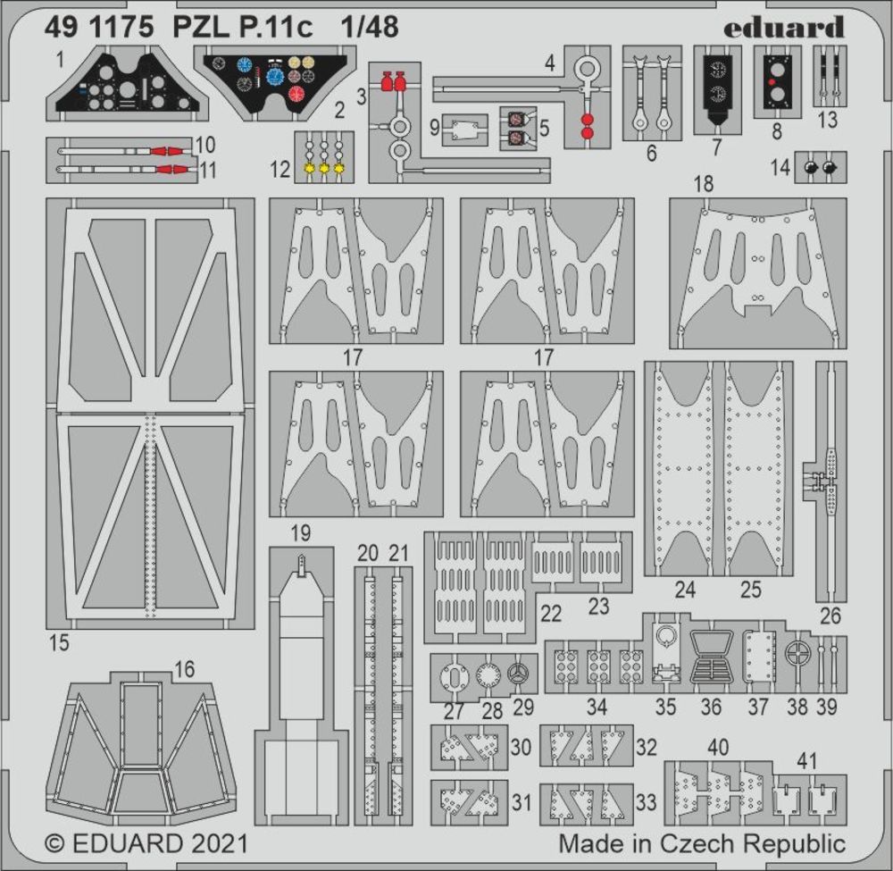 PZL P.11c 1/48 for ARMA HOBBY