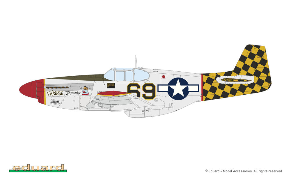 P-51B/C Mustang w/ dorsal fin  EDUARD-PROFIPACK