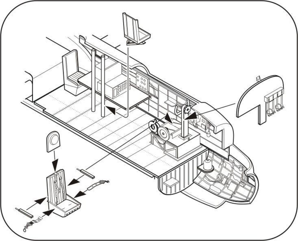 Avro Lancaster MkI/III-Interior set f.Ai