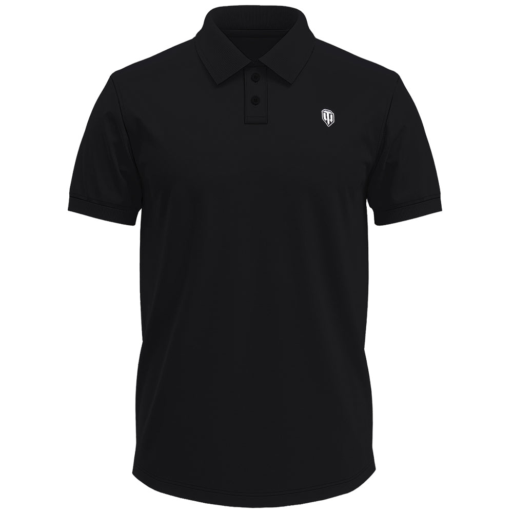 World of Tanks Polo with embroidery black, M