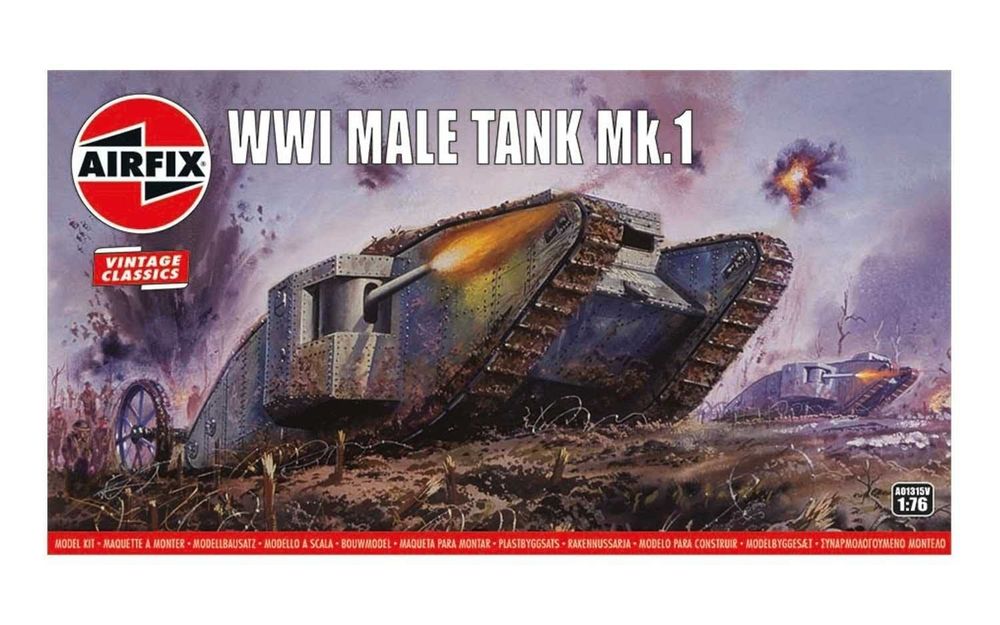 WWI Male Tank Mk.I,Vintage Classics