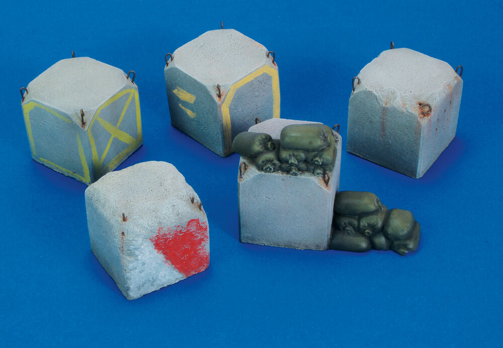 Israeli Concrete Roadblock set