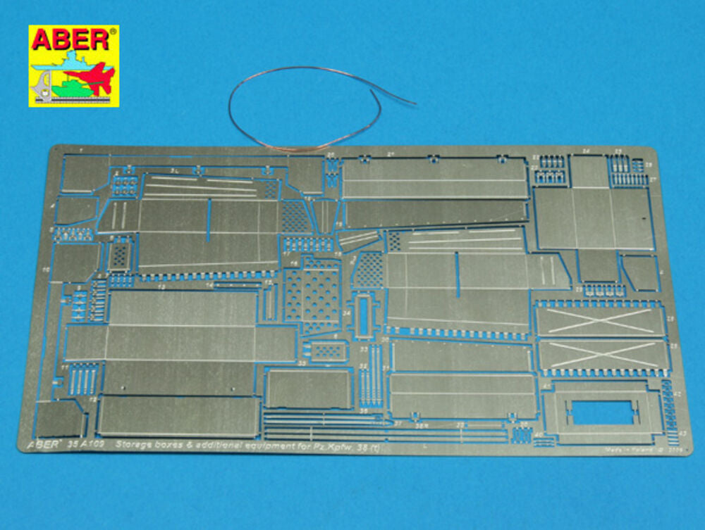 Storage boxes Pz.Kpfw.38(t)