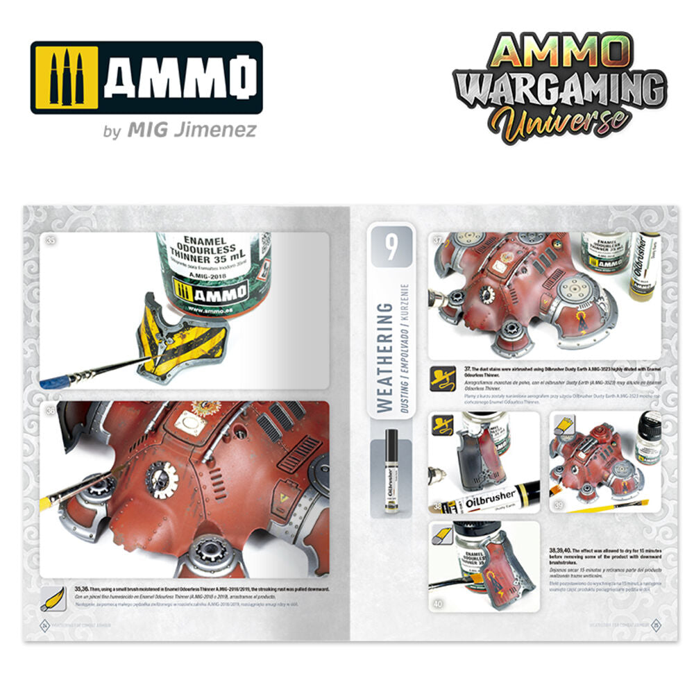 AMMO WARGAMING UNIVERSE Book 03 - Weathering Combat Armour (English, Castellano, Polski)