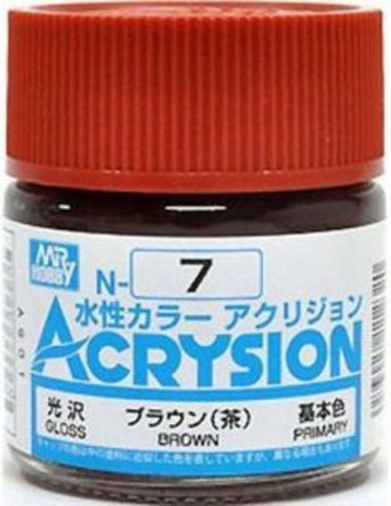 Mr Hobby -Gunze Acrysion (10 ml) Brown