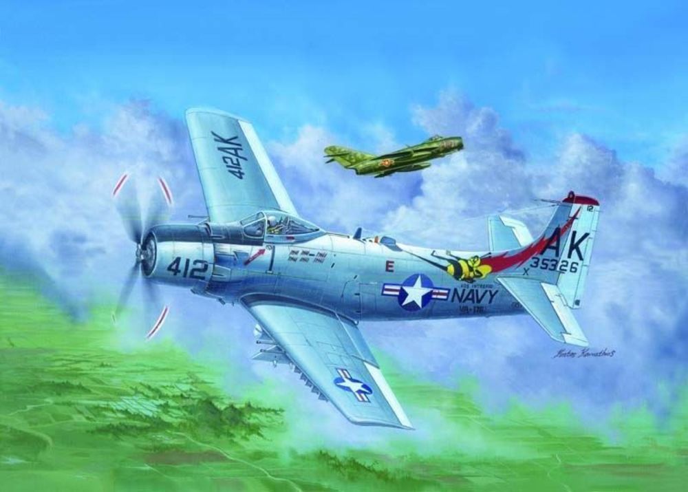 A-1H AD-6 Skyraider