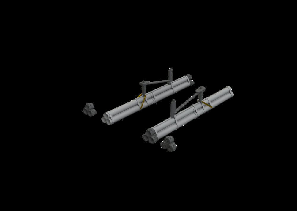 P-51B/C bazooka rocket launcher  EDUARD