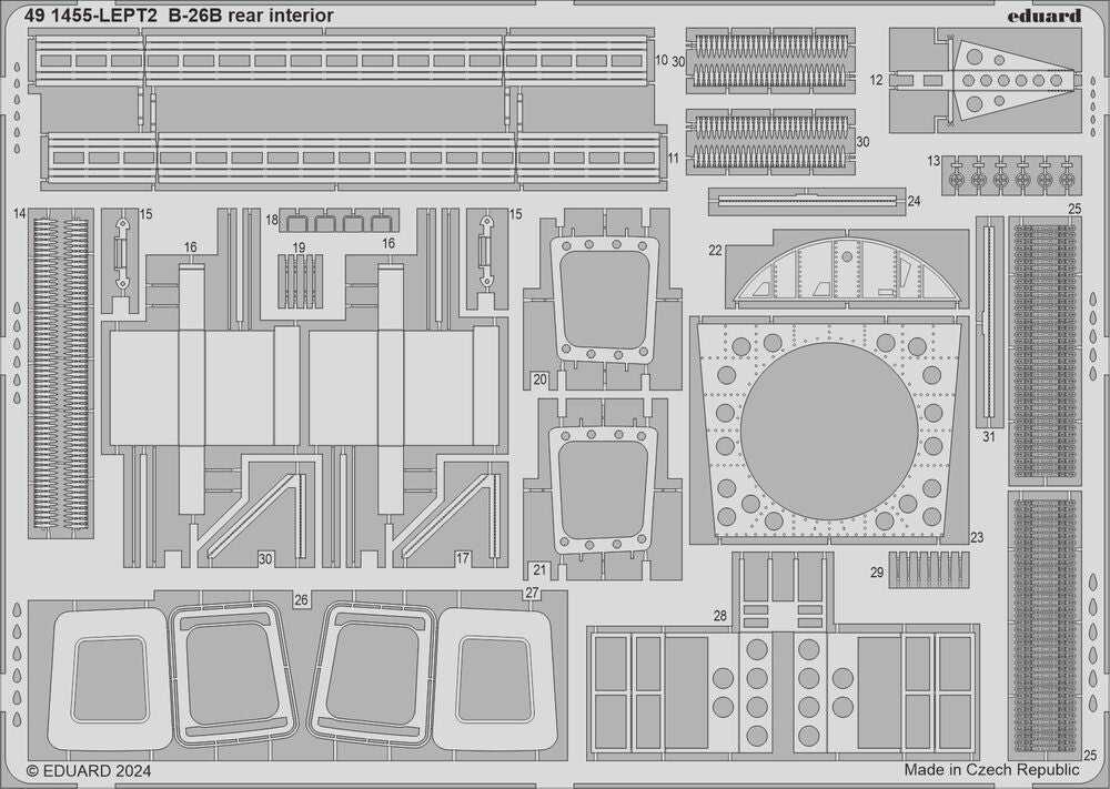 B-26B rear interior