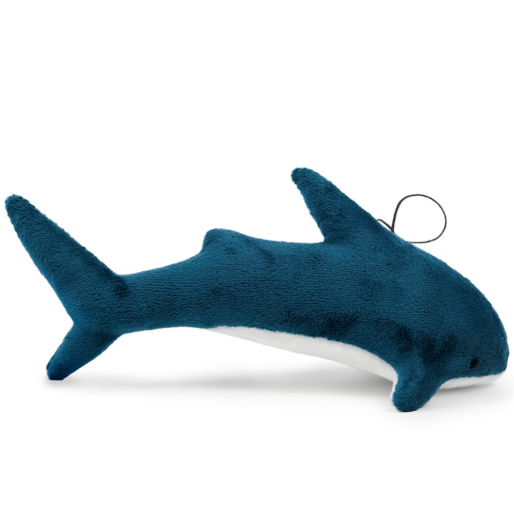 Plush toy WP MERCHANDISE Shark Siya, turquoise 9.5 cm