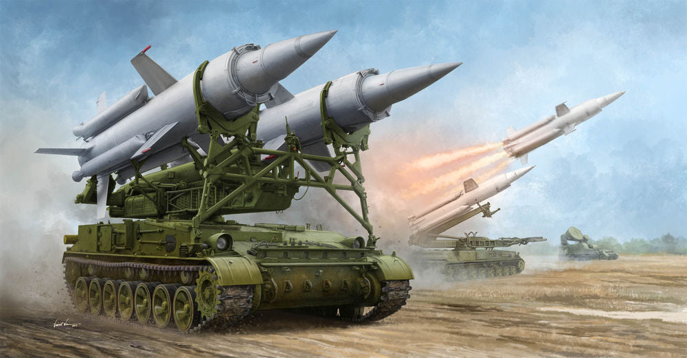 Soviet 2K11A TEL w/9M8M MissileKrug-a (SA-4 Ganef)