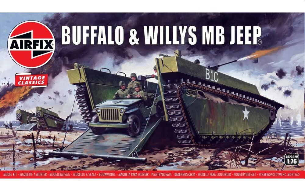 Buffalo Amphibian LVT & Jeep