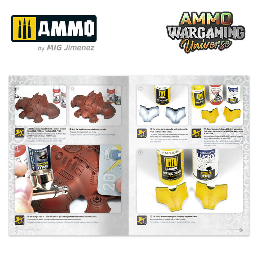 AMMO WARGAMING UNIVERSE Book 03 - Weathering Combat Armour (English, Castellano, Polski)