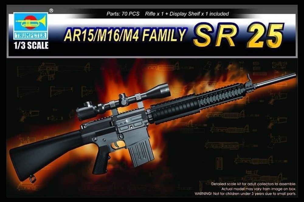 AR15/M16/M4 FAMILY-SR25