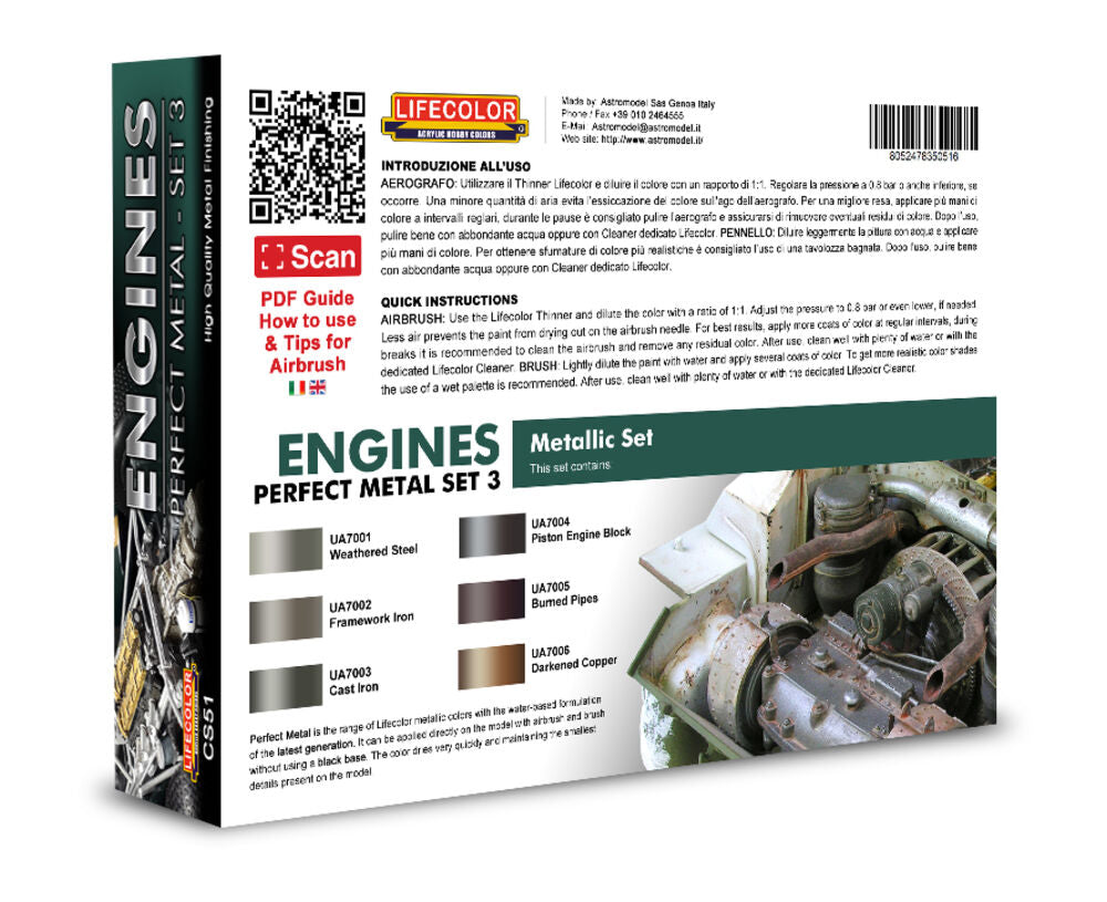 Engines Perfect Metal - Set 3