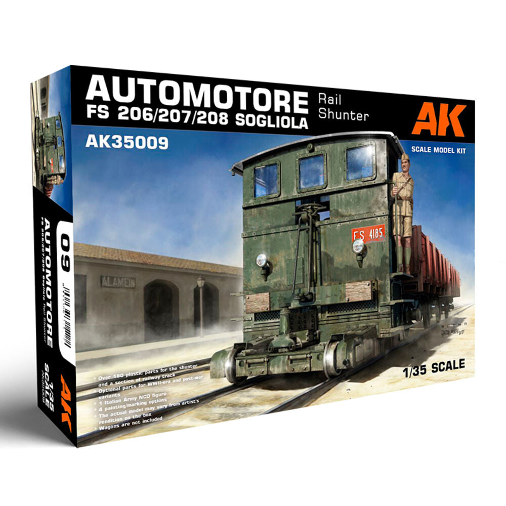 AUTOMOTORE FS 206/207/208 SOGLIOLA RAIL SHUNTER 1/35