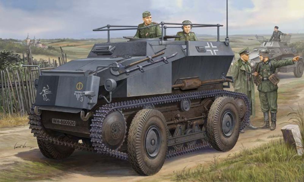 German Sd.Kfz.254 Tracked Armoured car