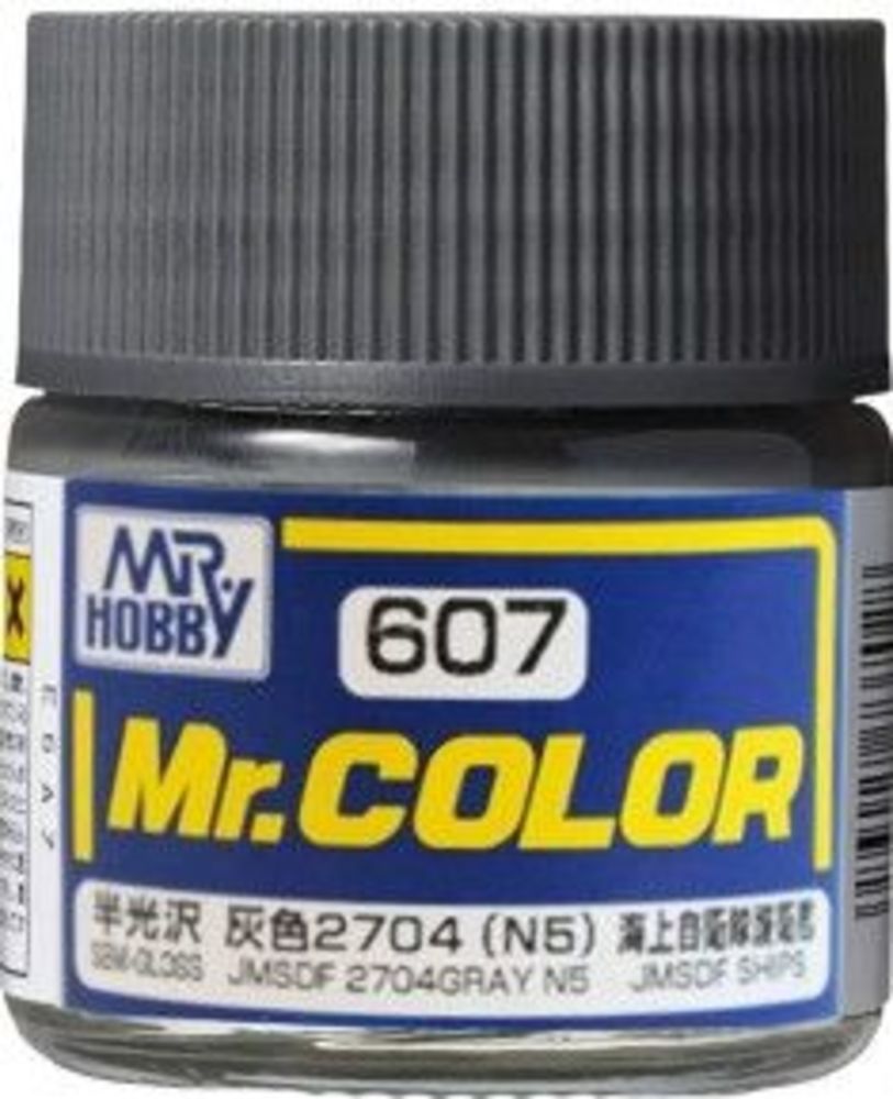 Mr Hobby -Gunze Mr. Color (10 ml) JMSDF 2704 Gray N5