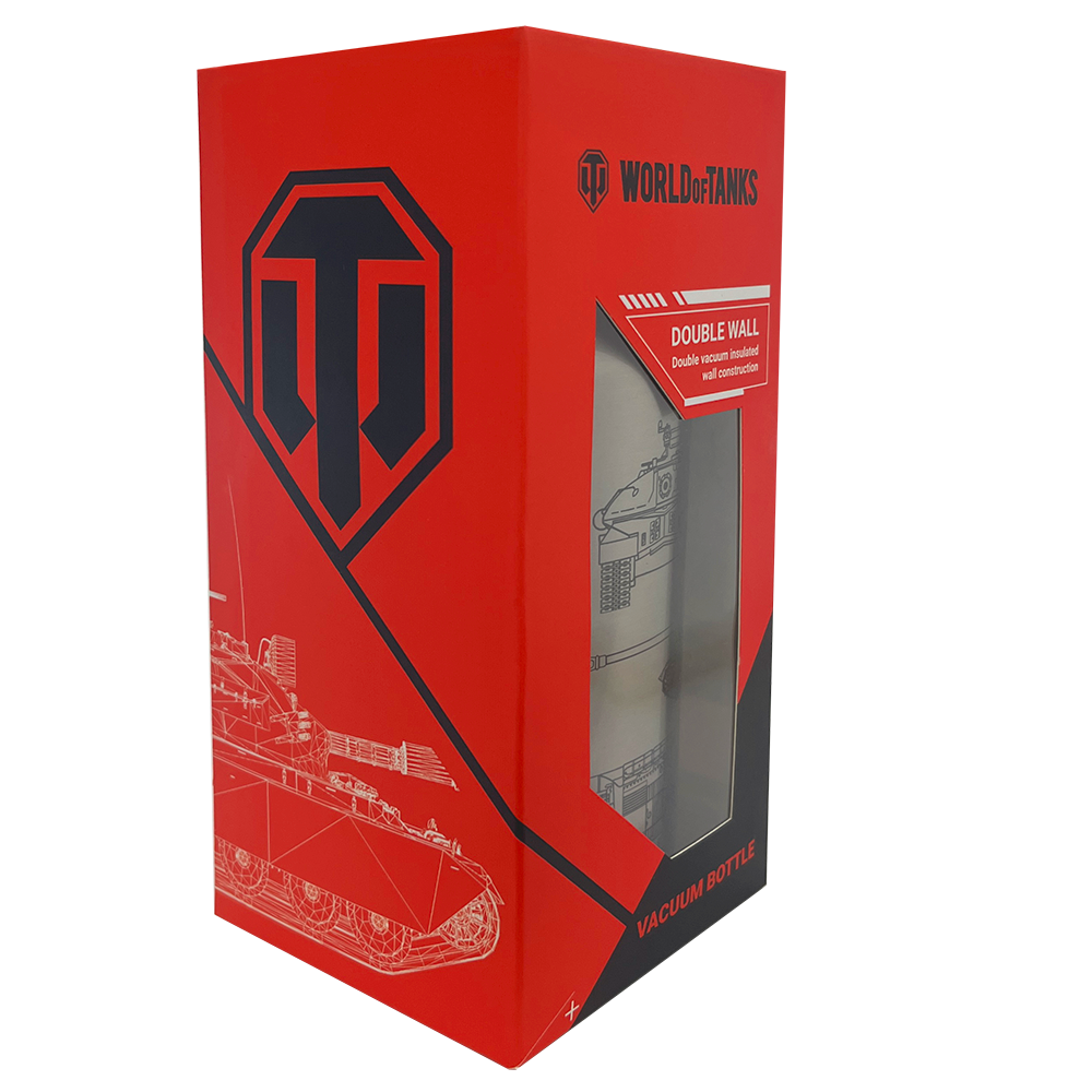World of Tanks Thermos 650ml steel