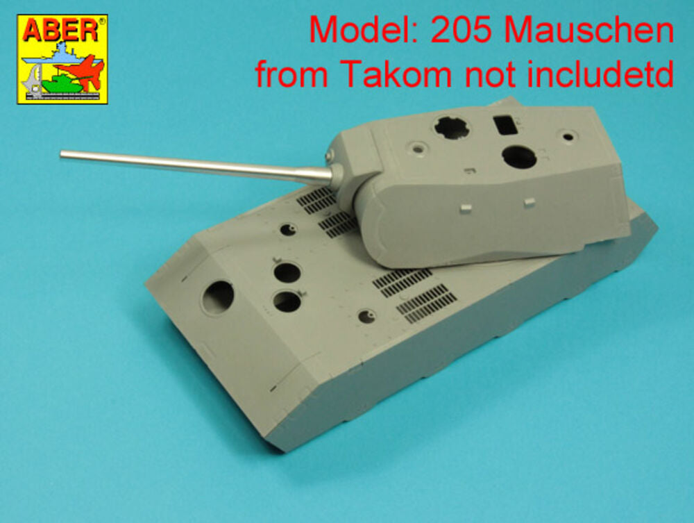 Barrel 128mm KwK 44 L/55 for Typ 204 Mauschen (Takom)