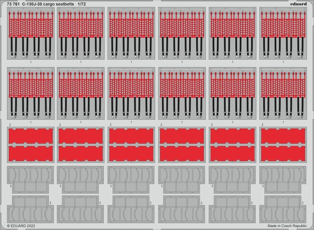 C-130J-30 cargo seatbelts for ZVEZDA