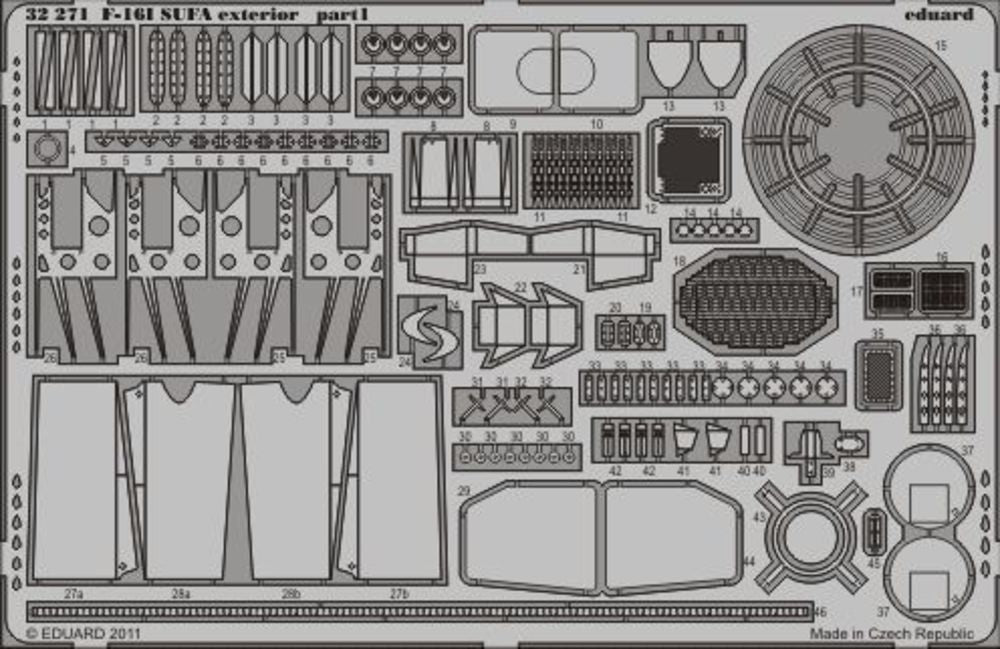 F-16l SUFA exterior for Academy