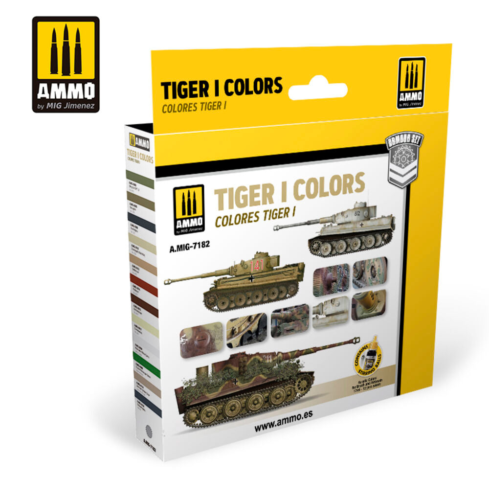 Tiger I Colors Set