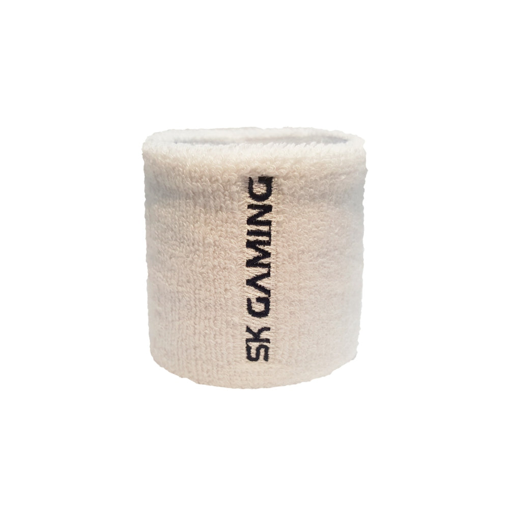 SK Gaming - Wrist Sweatband White